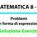 Problemi in forma di espressione, soluzioni esercizi