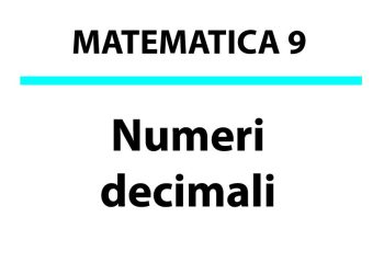 I Numeri Decimali