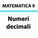 I Numeri Decimali