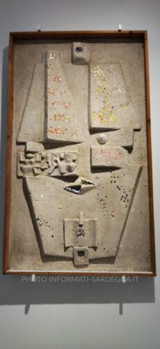 Sand-cast in gesso, Totem. 1950