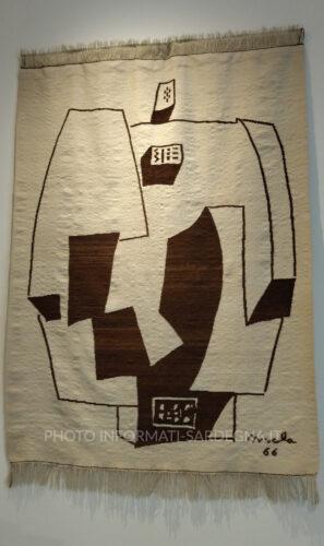 Figura maschile. Ordito e trama in lana, 1966