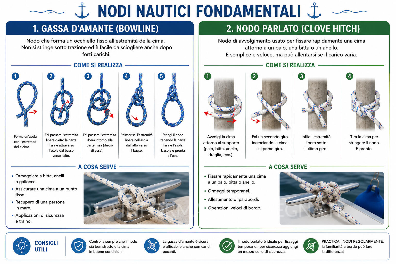 Nodi nautici fondamentali
