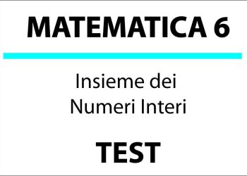 Numeri Interi – Test
