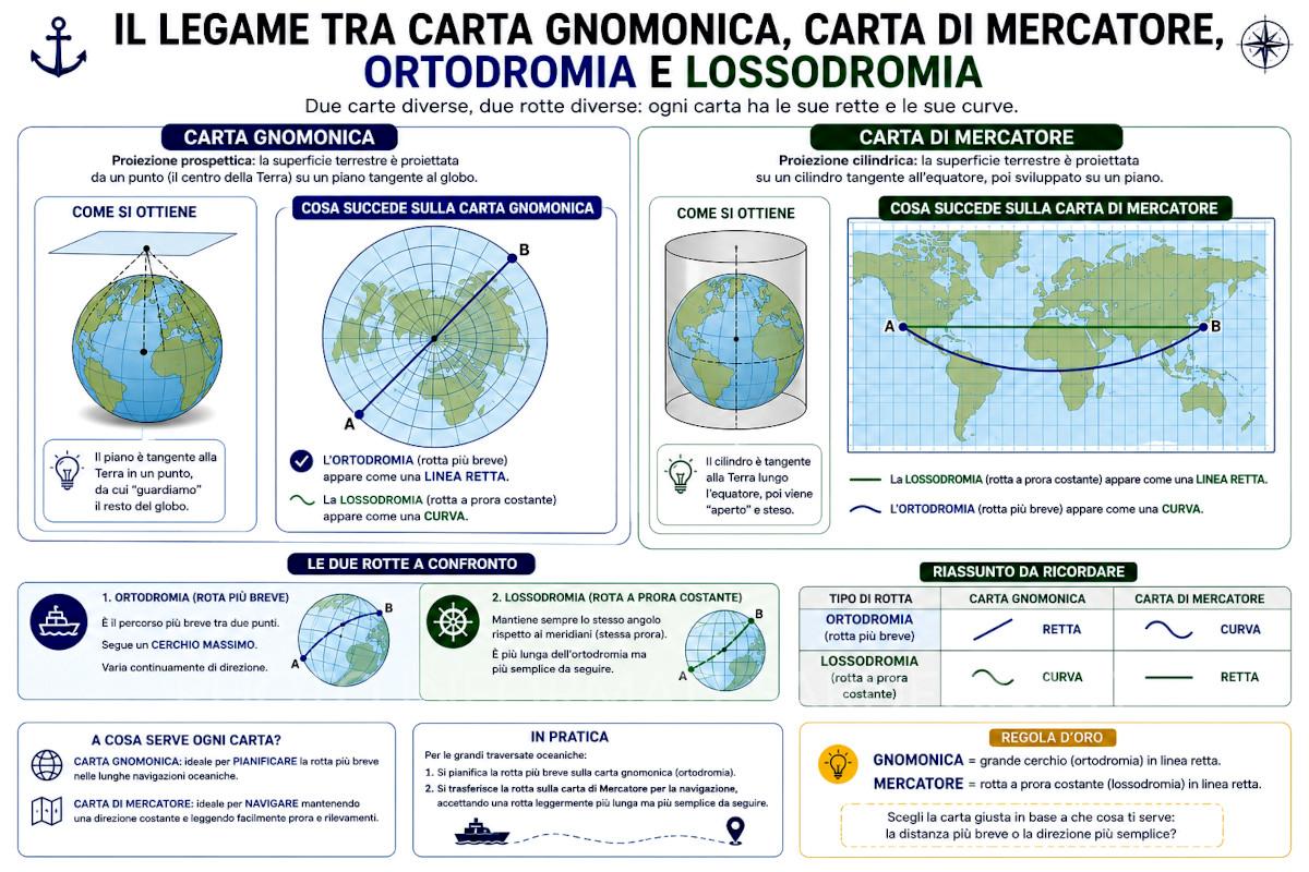 Ortodromica e Lossodromica