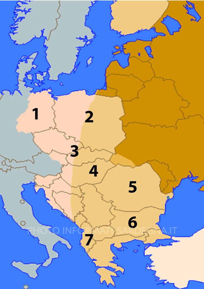 I paesi del Patto di Varsavia 1955/1991