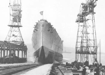 Varo della Corazzata Roma, nel 1940