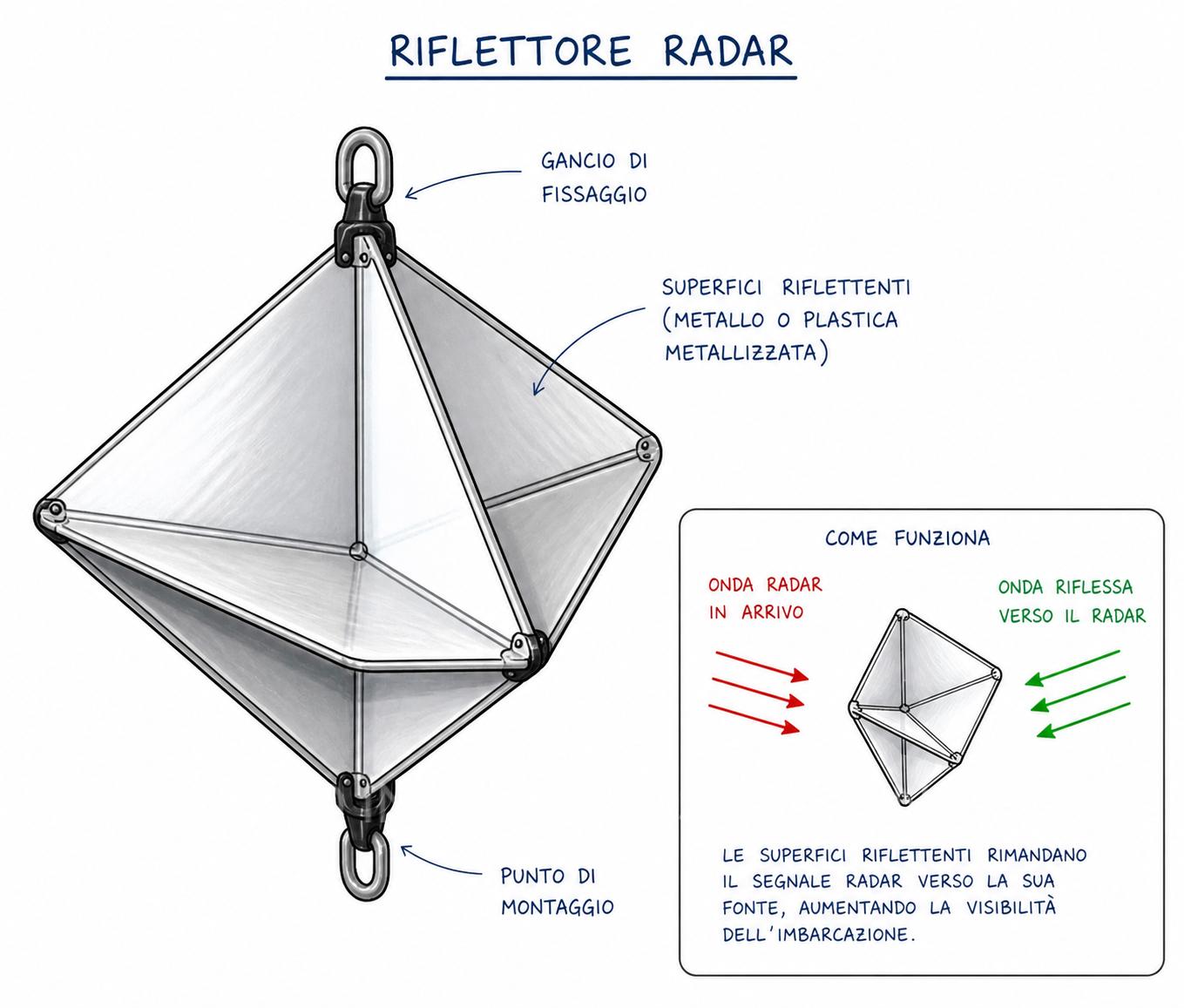 Riflettettore Radar