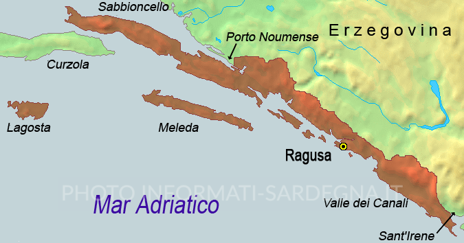 I possedimenti di Ragusa dalmata durante l'epoca della Repubblica 