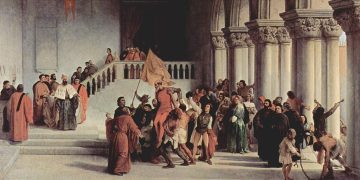 Scarcerazione dell'ammiraglio Pisani