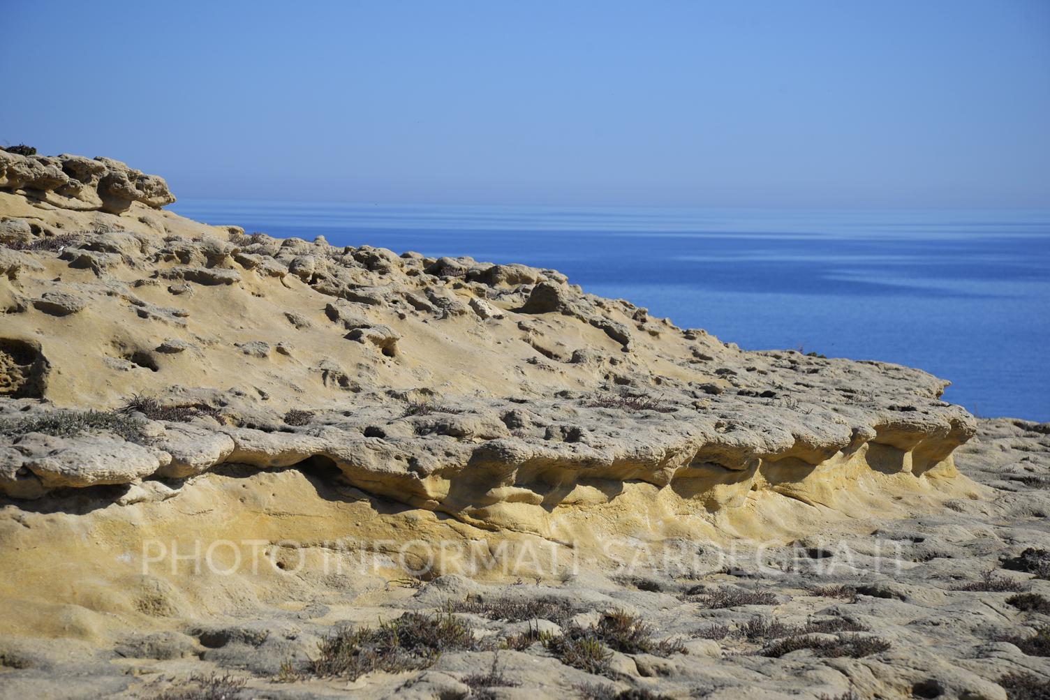 Particolari del paesaggio roccioso