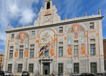 Sede del Banco San Giorgio a Genova (foto: Jensens).