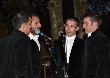 Canto a Tenore. Tenore Sa Niera (Pattada): foto di Pietro lavena