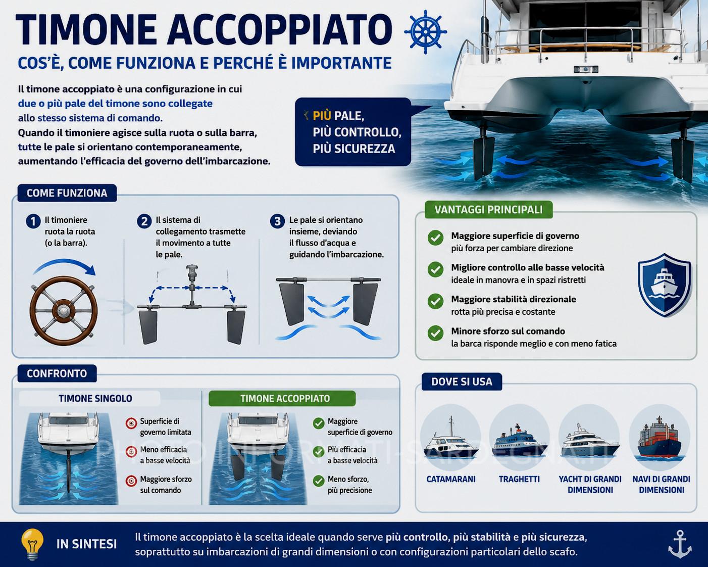 Timone accoppiato