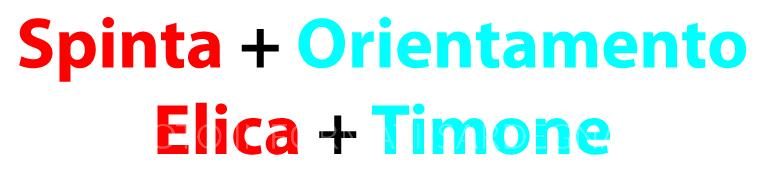 Spinta ed orientamento della barca