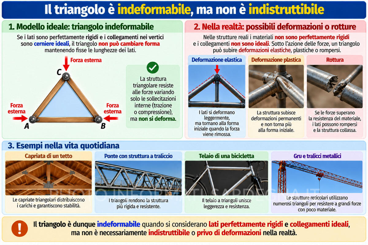 Triangoli rigidi ma non indistruttibili