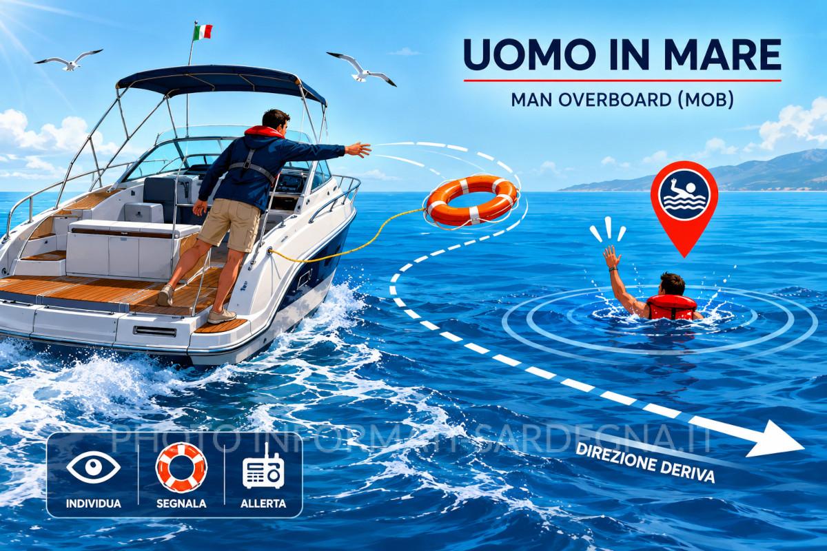 Uomo in mare