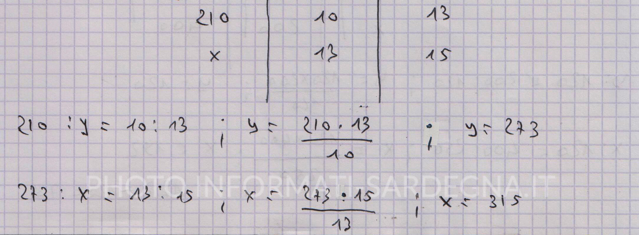 Problema del tre: Esercizio 1