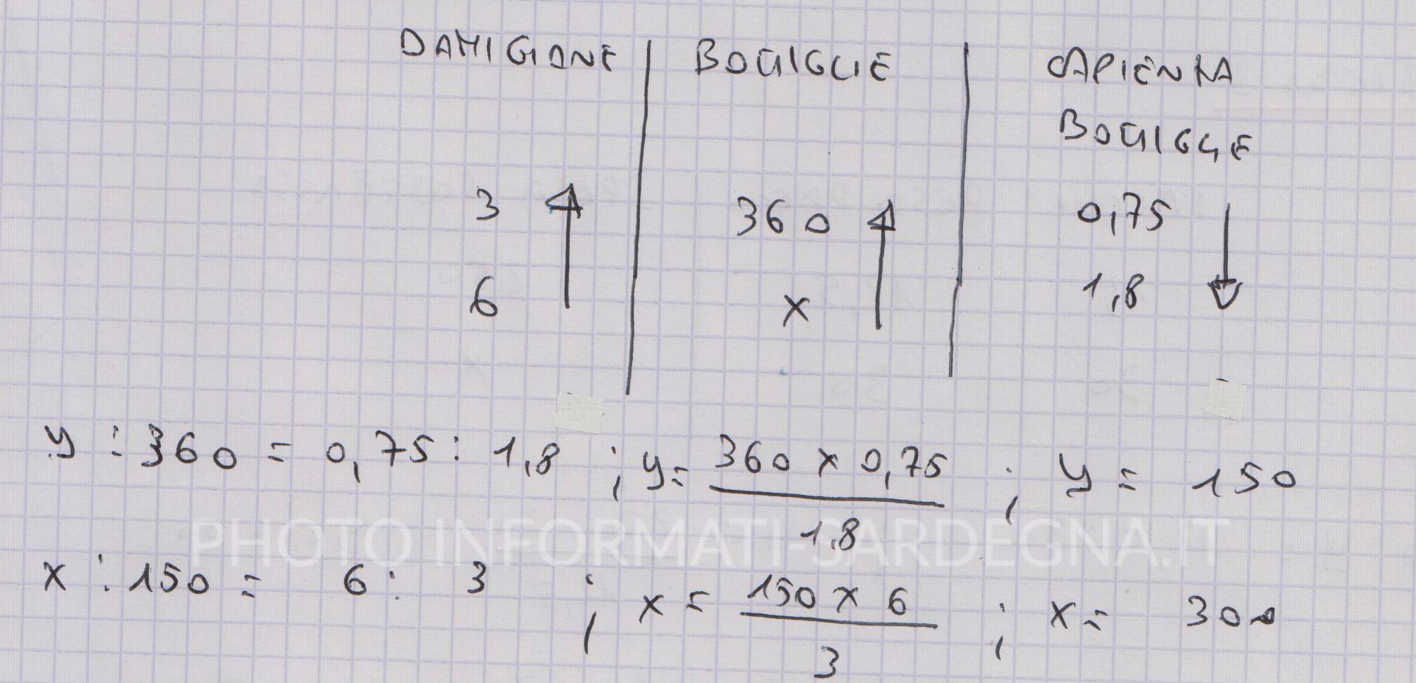 Problema del tre: Esercizio 5
