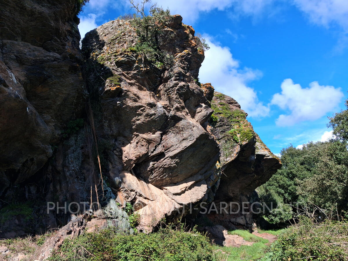Le rocce del parco. Pau