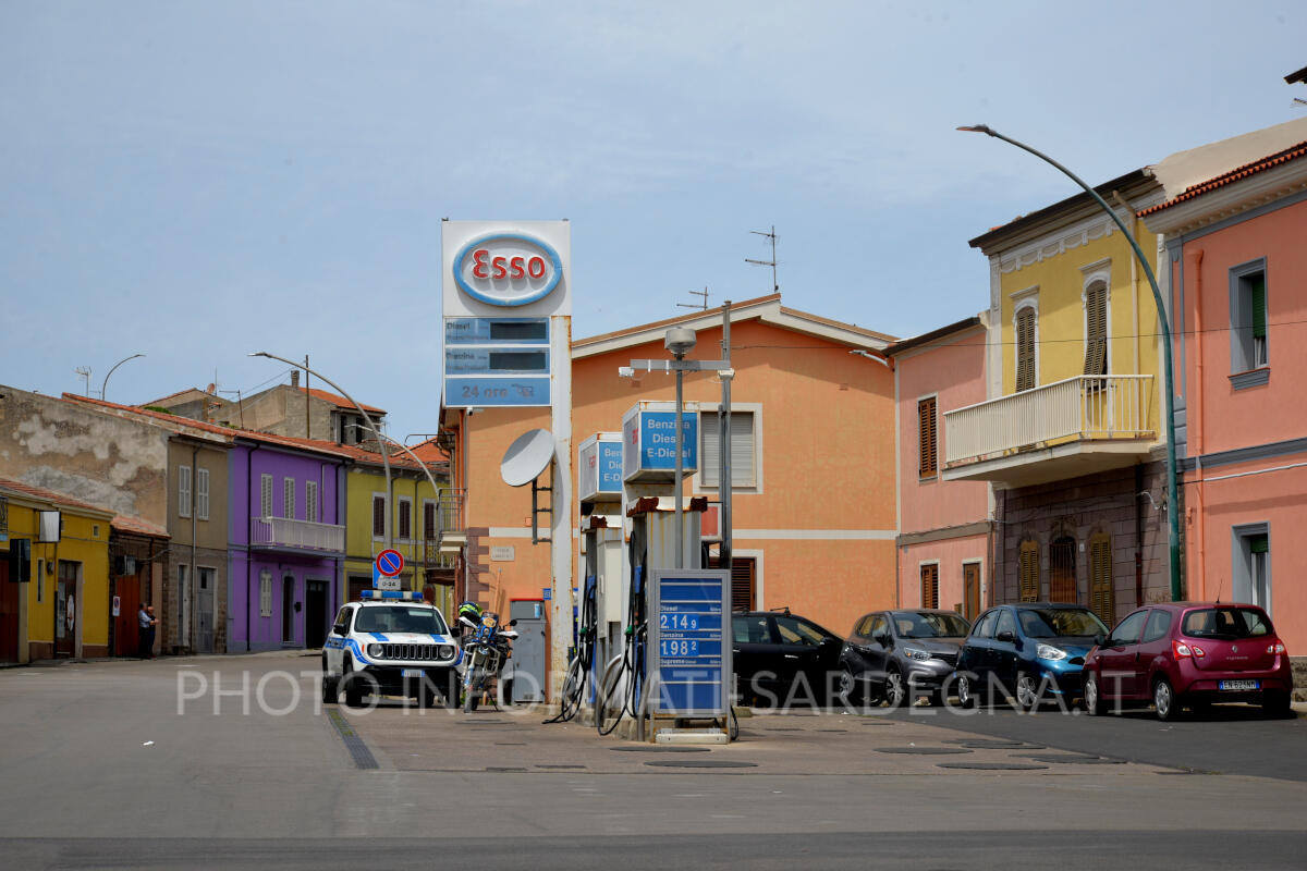Distributore di benzina a Ittiri 
